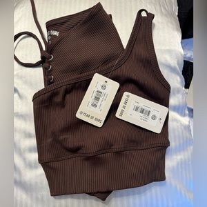 NWT Year Of Ours Workout Set (Brown, XS)